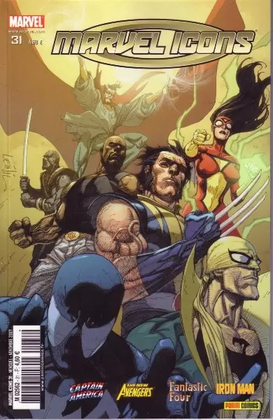 Marvel Icons - 1ère série - Captain America - Le fer et le feu