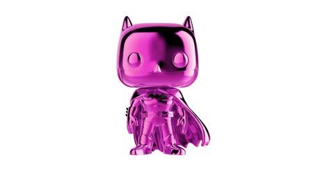 pink chrome batman funko pop