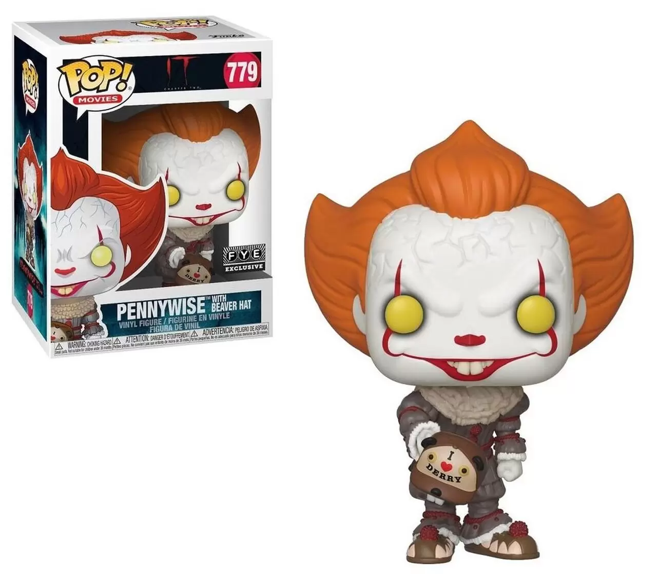 POP! Movies - It - Pennywise with beaver hat