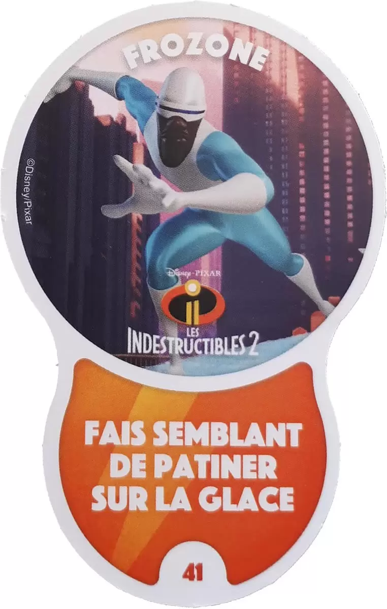 Cartes Auchan : Les Défis (Disney) - FROZONE