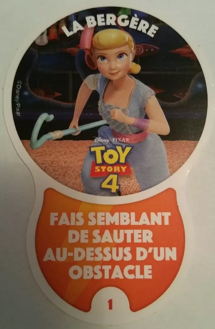 Cartes Auchan : Les Défis (Disney) - LA   BERGERE