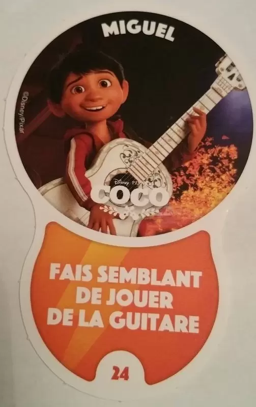 Cartes Auchan : Les Défis (Disney) - MIGUEL