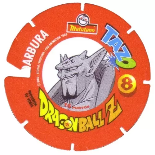 Dragonball Z - Tazo - Tazo N°8