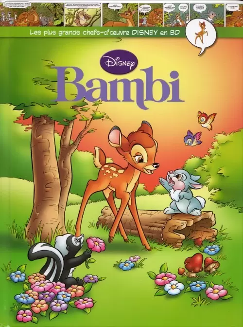 Les plus grands chefs-d\'œuvre Disney en BD - Bambi