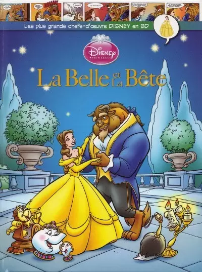 Les plus grands chefs-d\'œuvre Disney en BD - Belle et la bête (La)
