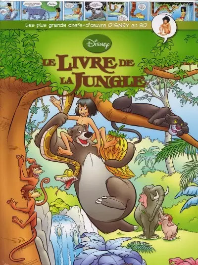 Les plus grands chefs-d\'œuvre Disney en BD - Le Livre de la Jungle