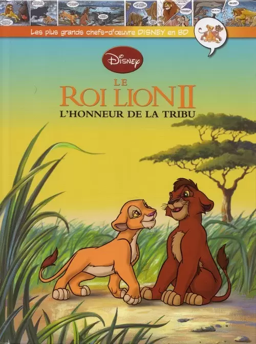 Les plus grands chefs-d\'œuvre Disney en BD - Le roi lion II - L\'honneur de la tribu