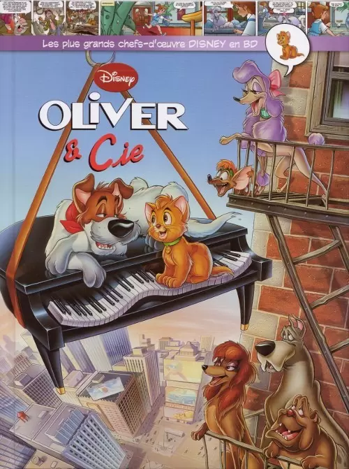 Les plus grands chefs-d\'œuvre Disney en BD - Oliver et compagnie