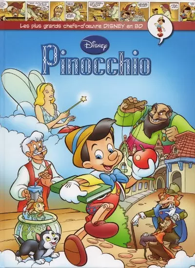 Les plus grands chefs-d\'œuvre Disney en BD - Pinocchio