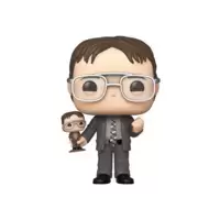 The Office - Dwight holding his bobble head
