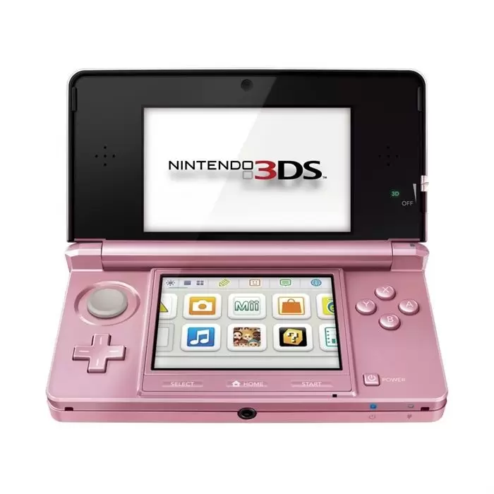 Nintendo 3DS Stuff - Nintendo 3DS Coral Pink
