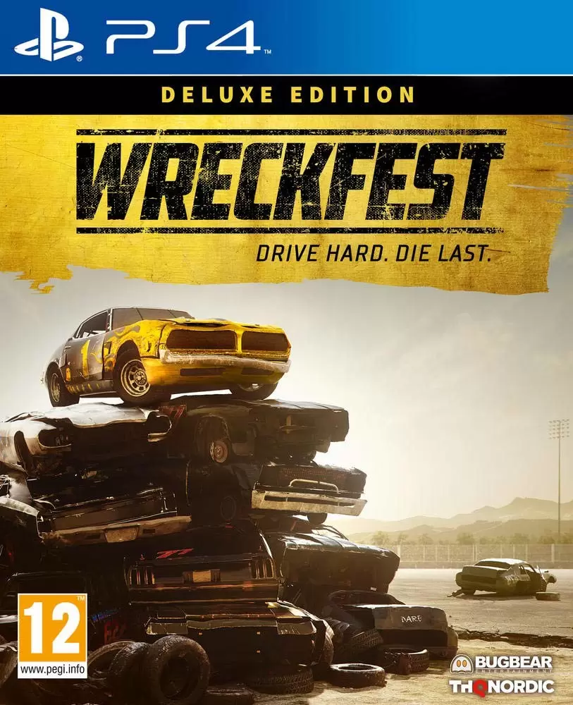PS4 Games - Wreckfest - Deluxe Edition