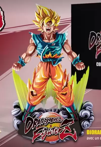 Dragon Ball Banpresto - Super Master Stars Diorama Son Goku SSJ Manga Dimensions (Collector FighterZ)