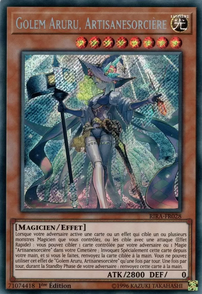 Le soulèvement de la fureur RIRA - Golem Aruru, Artisanesorcière