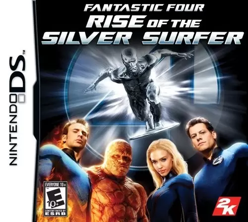 Nintendo DS Games - Fantastic Four : Rise of the silver Surfer