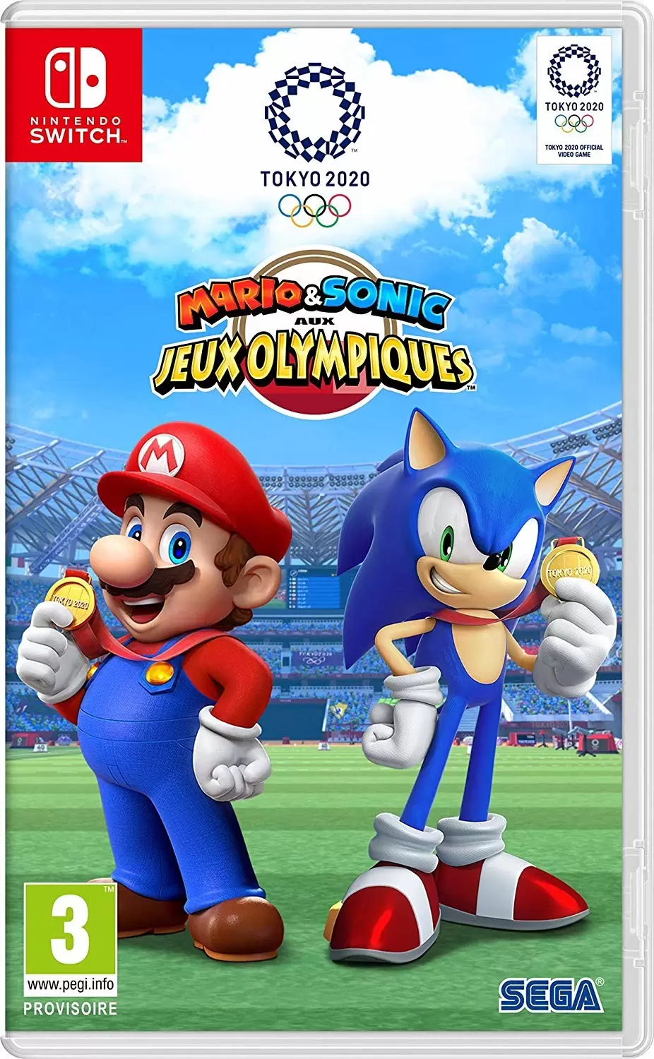 Nintendo Switch Games - Mario & Sonic aux Jeux Olympiques - Tokyo 2020