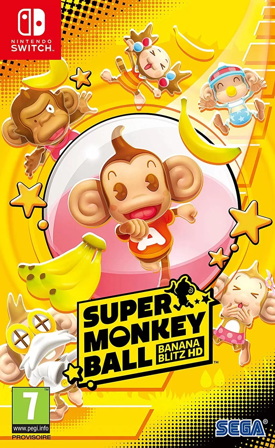 Jeux Nintendo Switch - Super Monkey Ball Banana Blitz HD