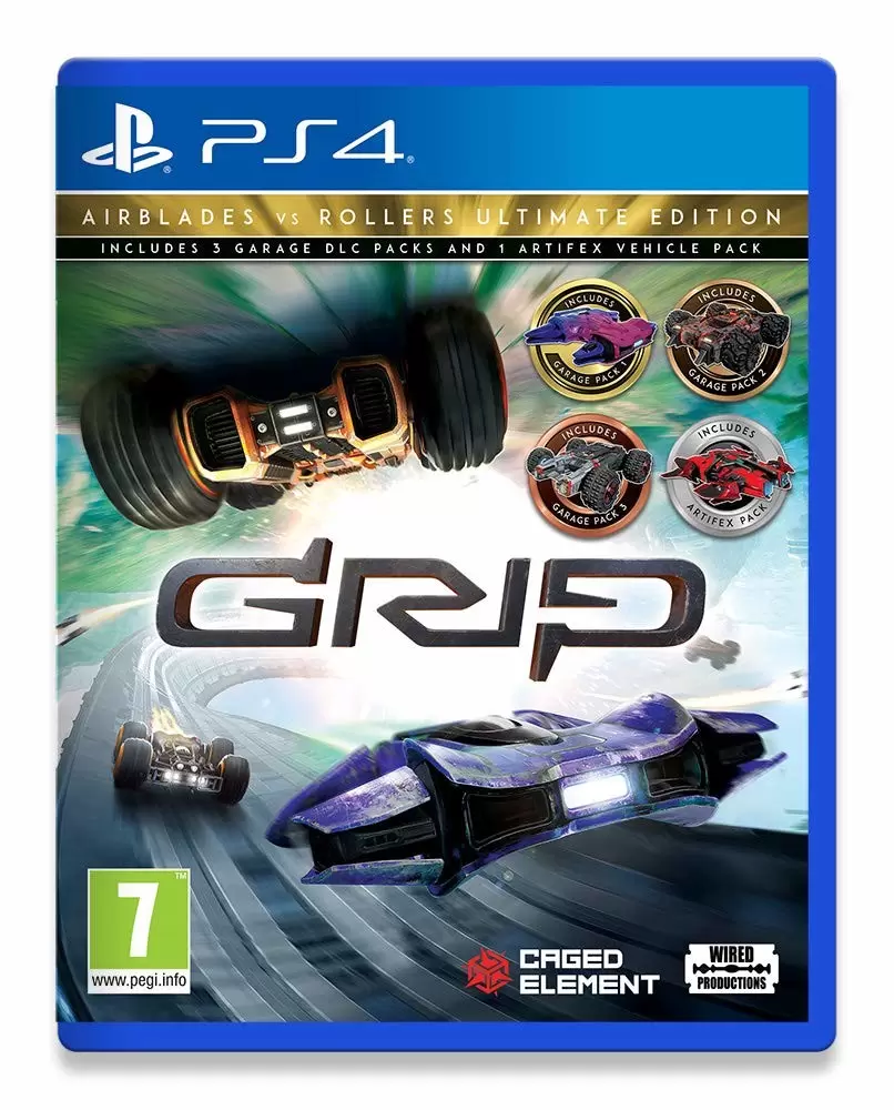 PS4 Games - Grip Combat Racing Roller Vs Airblades Ultimate Edition