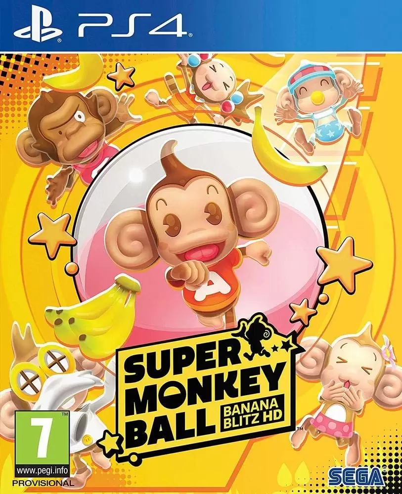 PS4 Games - Super Monkey Ball Banana Blitz HD
