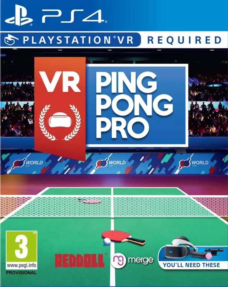 PS4 Games - VR Ping Pong Pro