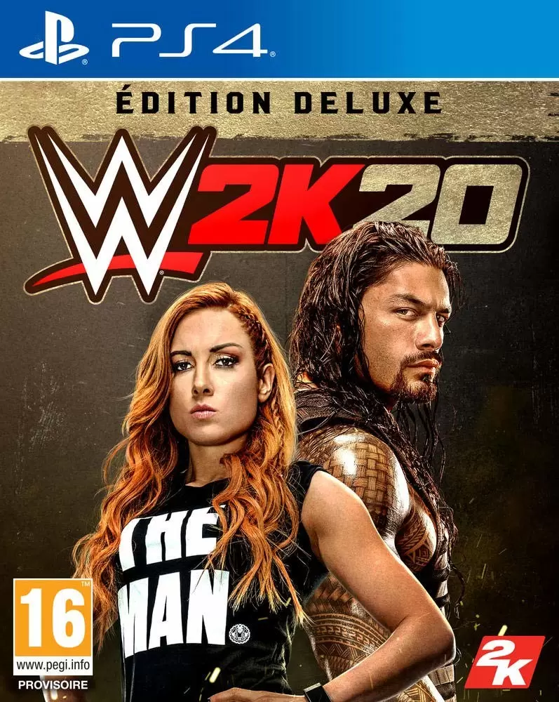 PS4 Games - WWE 2K20 - Deluxe Edition