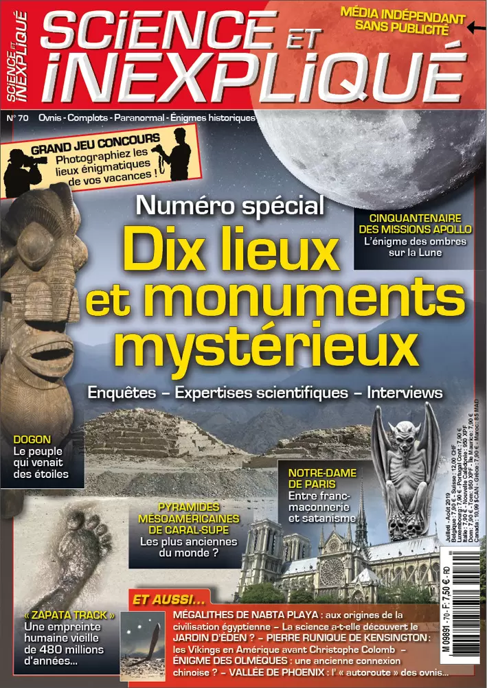 Science et Inexpliqué - 10 lieux et monuments mystérieux