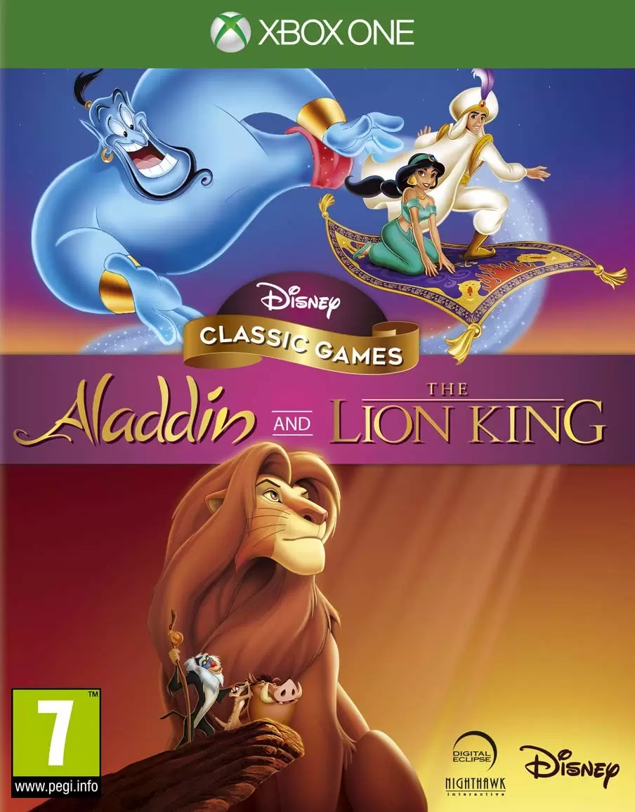 Jeux XBOX One - Aladdin & The Lion King