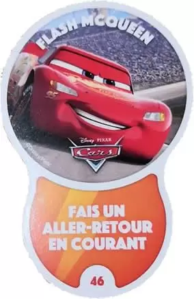 Cartes Auchan : Les Défis (Disney) - FLASH MCQUEEN