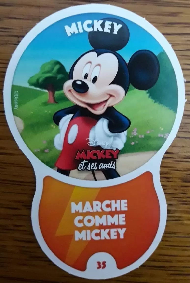 Cartes Auchan : Les Défis (Disney) - MICKEY