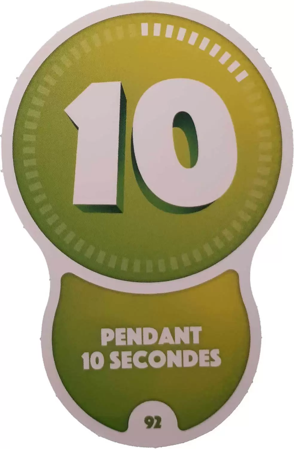 Cartes Auchan : Les Défis (Disney) - Pendant 10 secondes