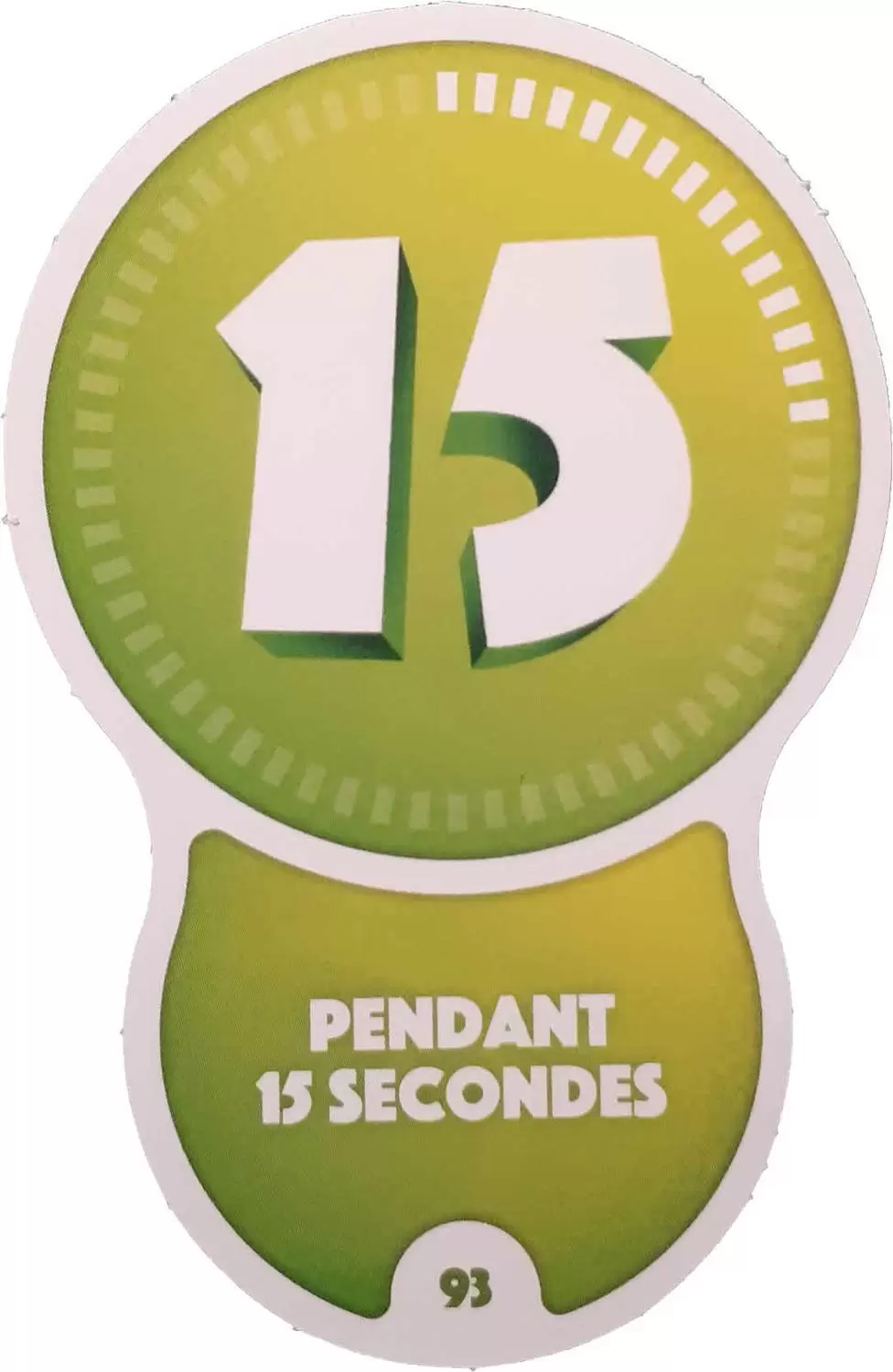 Cartes Auchan : Les Défis (Disney) - Pendant 15 secondes