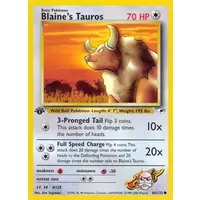 Blaine's Tauros 1st Edition