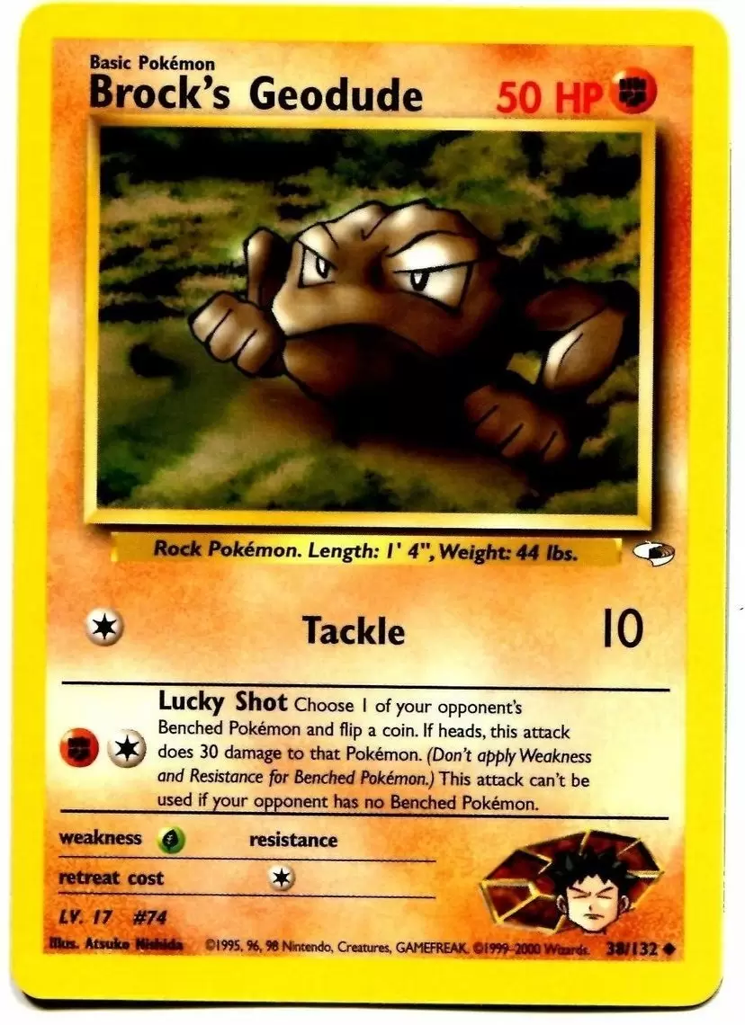 Gym Heroes - Brock\'s Geodude