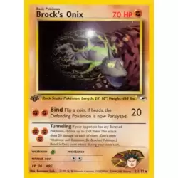 Brock's Onix 1st Edition