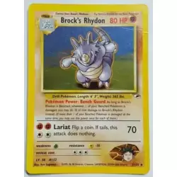 Brock's Rhydon Holo