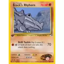 Brock's Rhyhorn 1st Edition