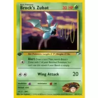 Brock's Zubat 1st Edition