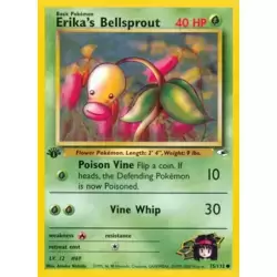 Erika's Bellsprout 1st Edition