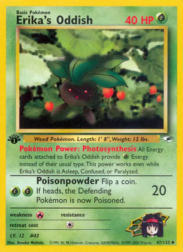 Gym Heroes - Erika\'s Oddish edition 1
