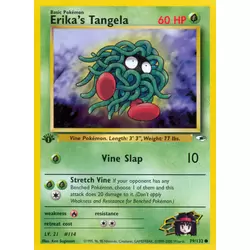 Erika's Tangela 1st Edition