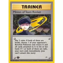 Minion of Team Rocket edition 1
