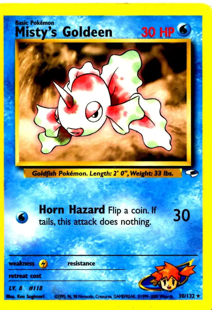 Gym Heroes - Misty\'s Goldeen