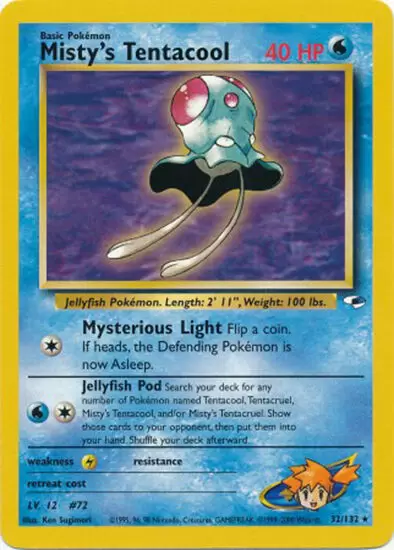 Gym Heroes - Misty\'s Tentacool