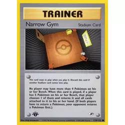 Narrow Gym edition 1