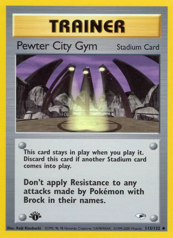 Gym Heroes - Pewter City Gym edition 1