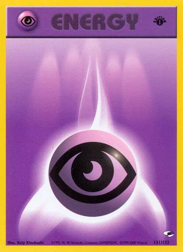 Gym Heroes - Psychic Energy 1st Edition