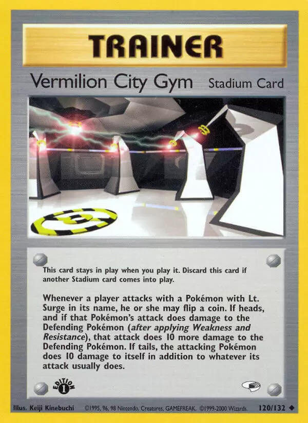 Gym Heroes - Vermillion City Gym edition 1