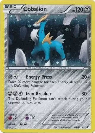 Noble Victories - Cobalion Cosmos Holo