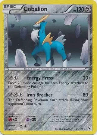 Noble Victories - Cobalion Reverse