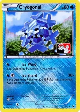 Noble Victories - Cryogonal Reverse Pokemon League